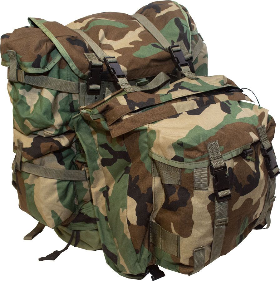 Army Rucksack Gi US GI CFP-90 Large Rucksack with Patrol Pack - New – Army Navy Marine Store