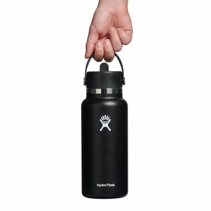 Hydro Flask | 32oz Wide Mouth Water Bottle with Flex Straw Cap
