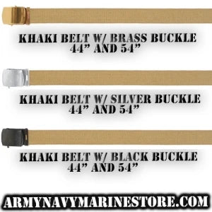 Custom Web Belts 44" & 54"