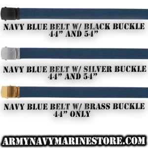 Custom Web Belts 44" & 54"