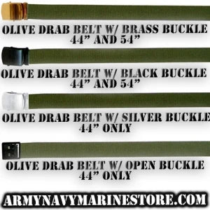 Custom Web Belts 44" & 54"