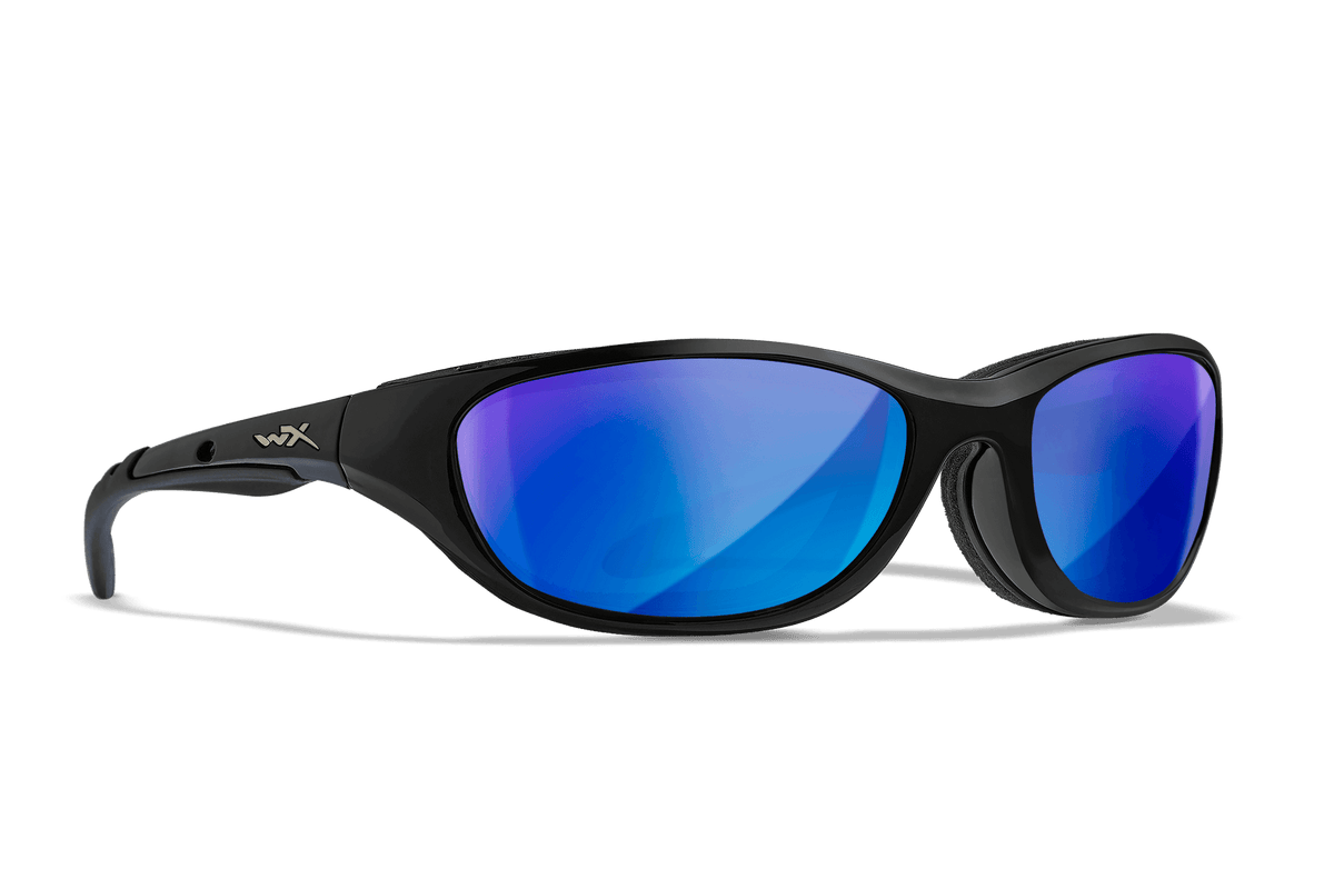 Wiley X Airrage Polarized Blue Mirror Protective Sunglasses — Image 3