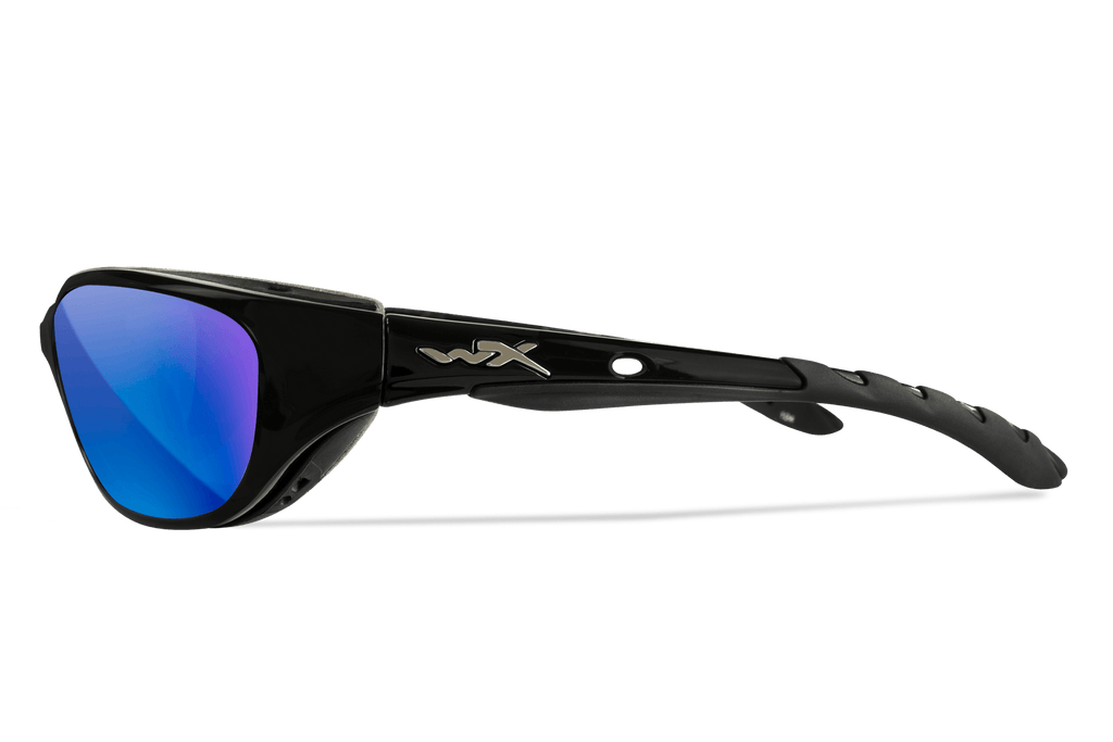 Wiley X Airrage Polarized Blue Mirror Protective Sunglasses — Image 4