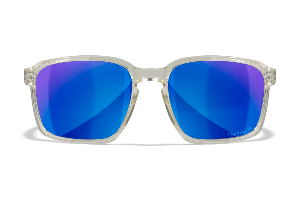 Wiley X Alfa Polarized Blue Mirror Protective Sunglasses — Image 2