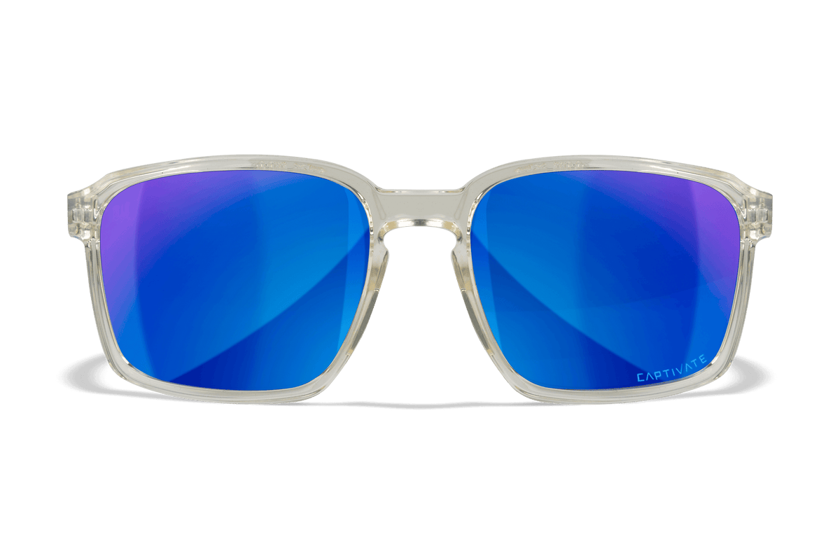 Wiley X Alfa Polarized Blue Mirror Protective Sunglasses — Image 2