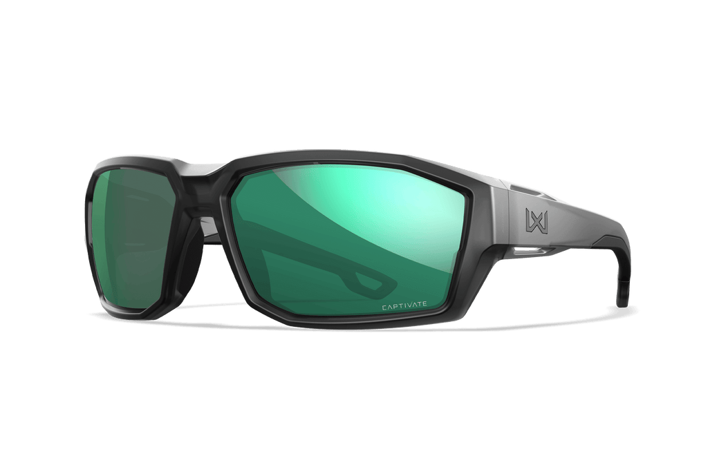 Wiley X Alpine Polarized Green Mirror Protective Sunglasses