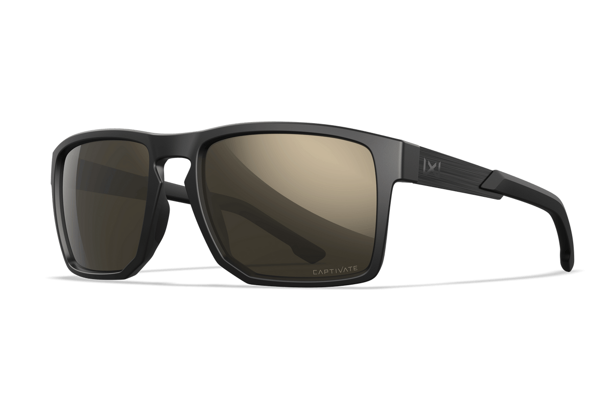 Wiley X Apex Polarized Tungsten Mirror Protective Sunglasses