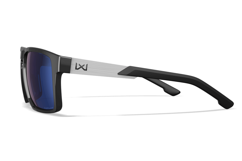 Wiley X Apex Polarized Blue Mirror Protective Sunglasses — Image 5