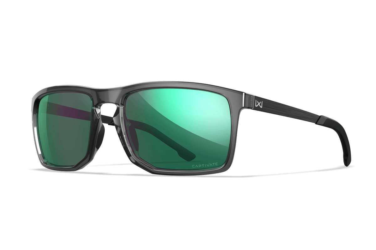 Wiley X Axe Polarized Green Mirror Protective Sunglasses