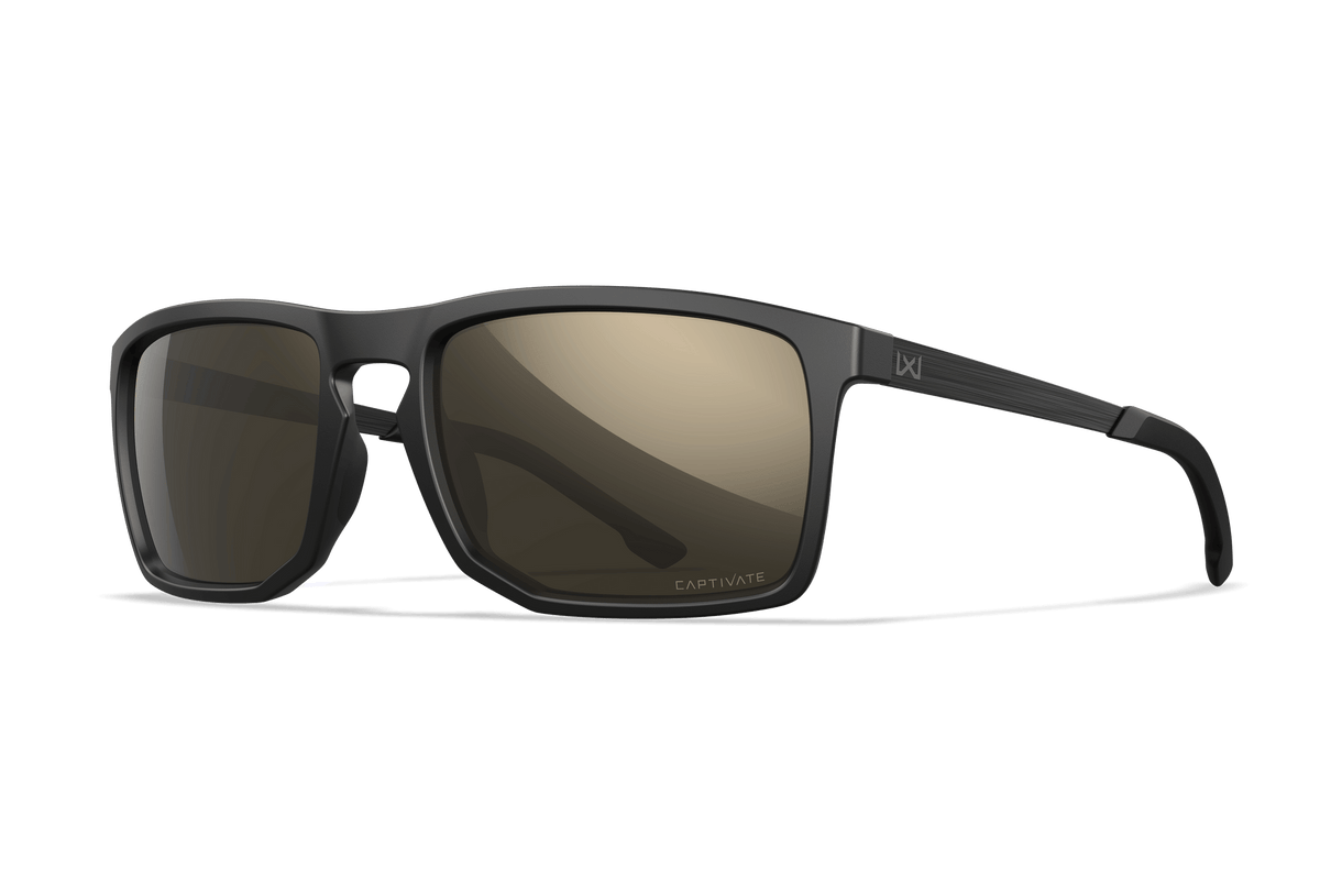 Wiley X Axe Polarized Tungsten Mirror Protective Sunglasses