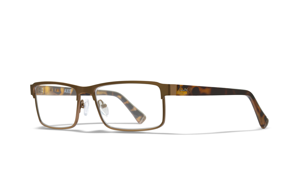 Wiley X Axis Brown with side shields Protective Sunglasses