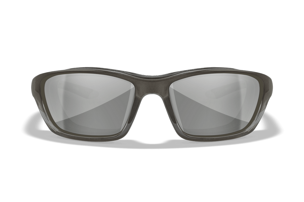 Wiley X Brick Silver Flash Protective Sunglasses — Image 2