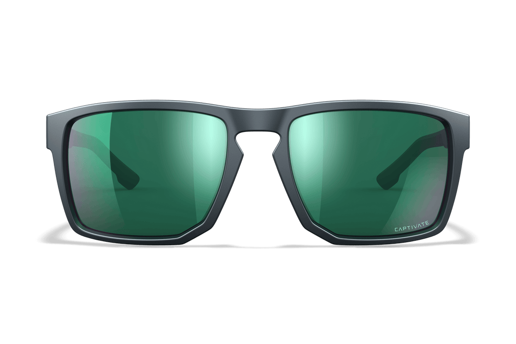 Wiley X Founder Polarized Green Mirror Protective Sunglasses — Image 2