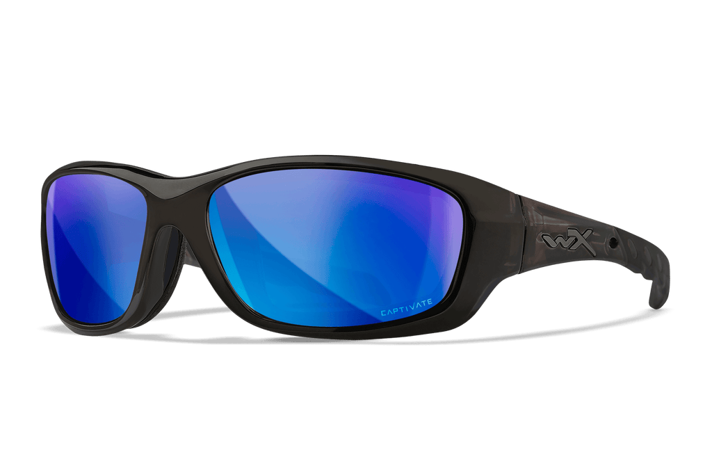 Wiley X Gravity Polarized Blue Mirror Protective Sunglasses
