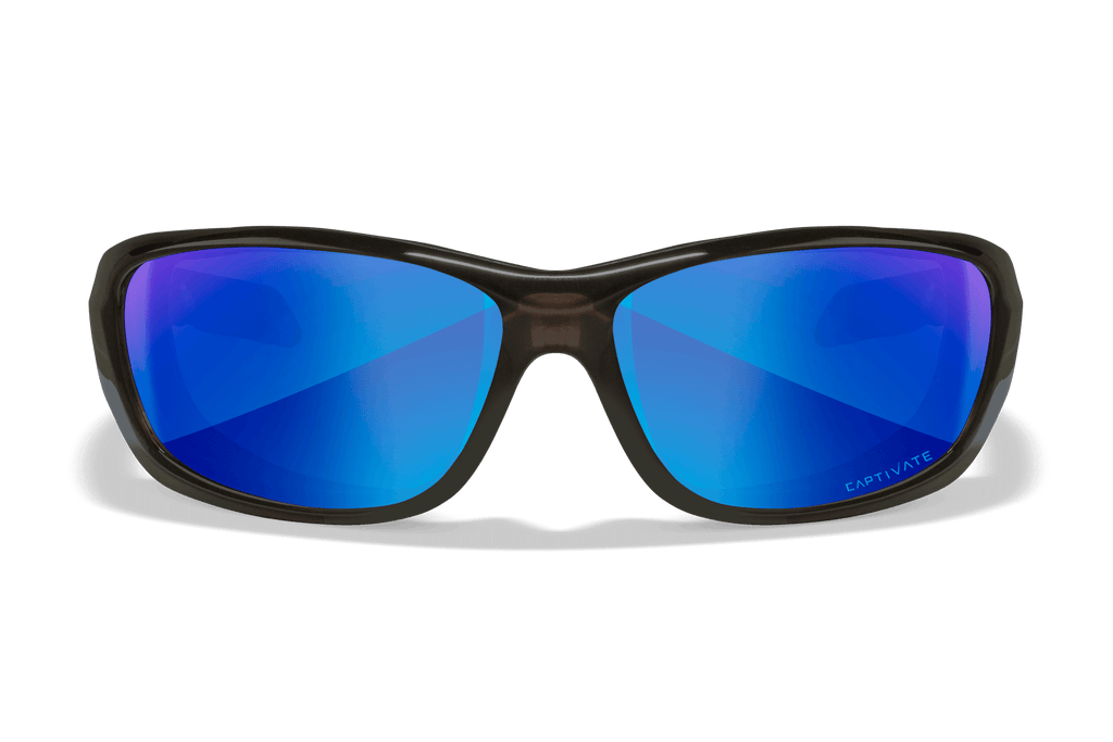 Wiley X Gravity Polarized Blue Mirror Protective Sunglasses — Image 2