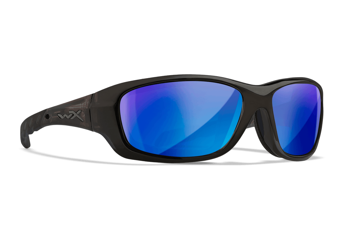 Wiley X Gravity Polarized Blue Mirror Protective Sunglasses — Image 3