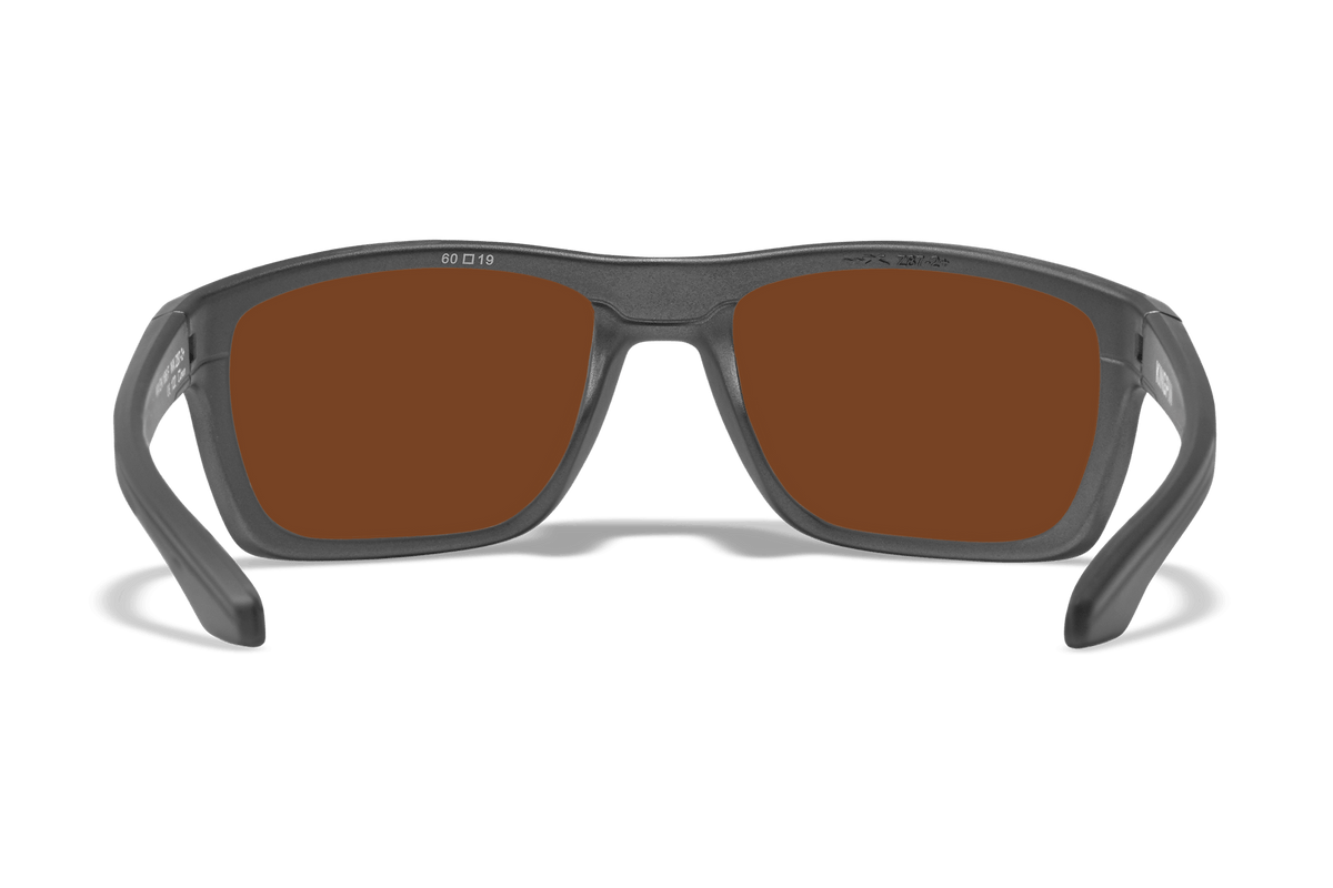 Wiley X Kingpin Polarized Green Mirror Protective Sunglasses — Image 4
