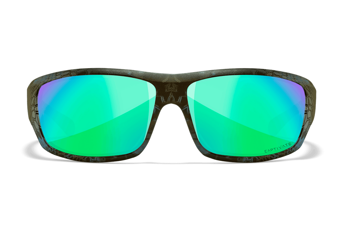 Wiley X Omega Polarized Green Mirror Kryptek Sunglasses — Image 2