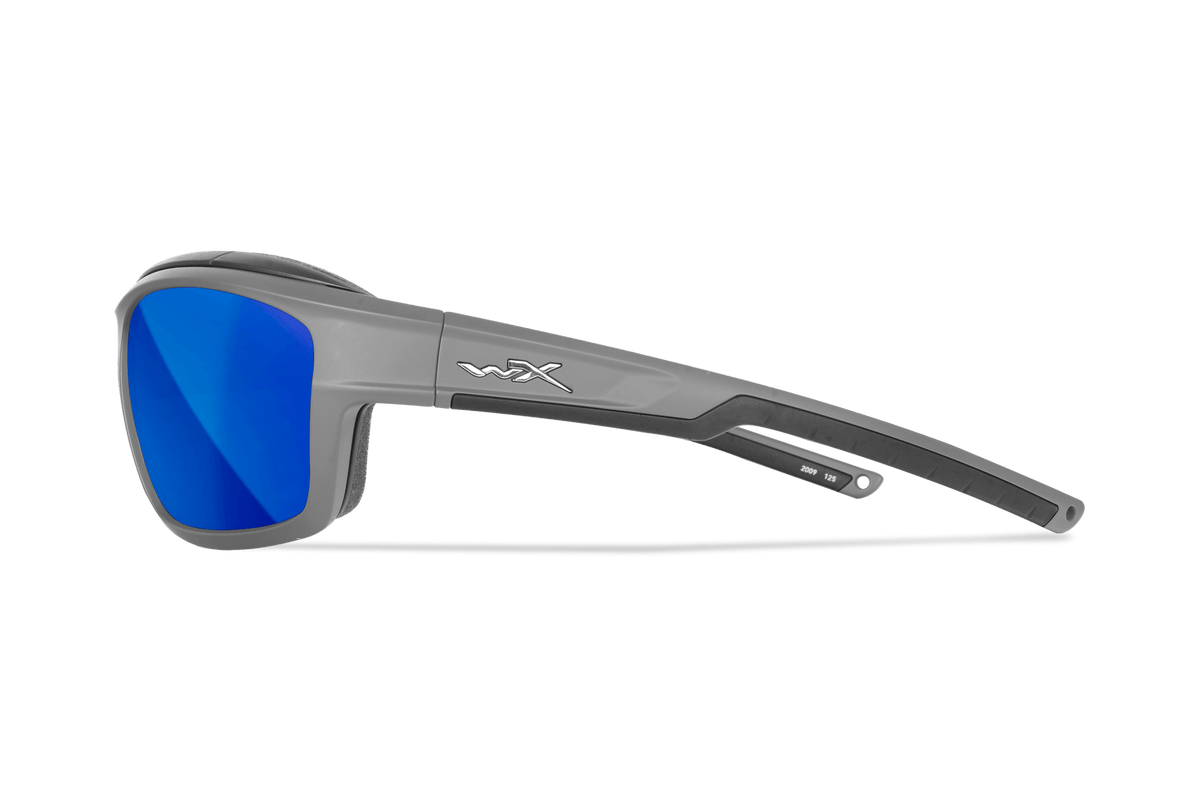 Wiley X Ozone Polarized Blue Mirror Protective Sunglasses — Image 3