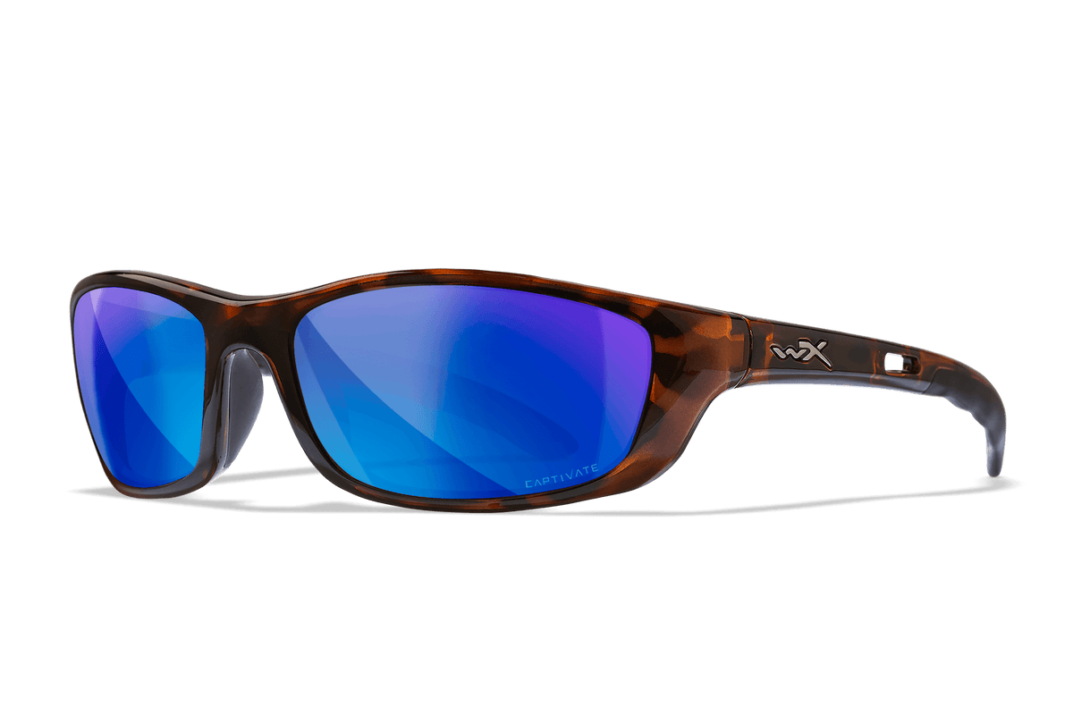 Wiley X P-17 Polarized Blue Mirror Protective Sunglasses