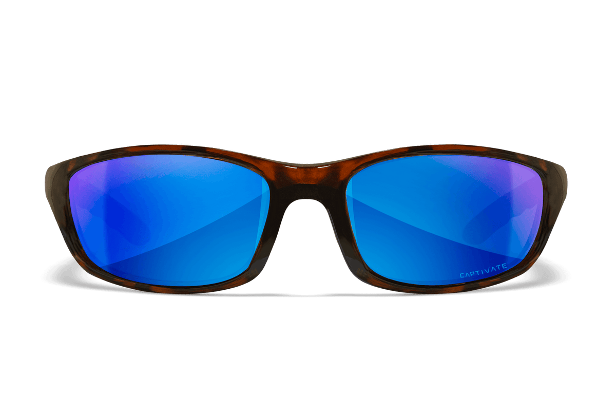 Wiley X P-17 Polarized Blue Mirror Protective Sunglasses — Image 2