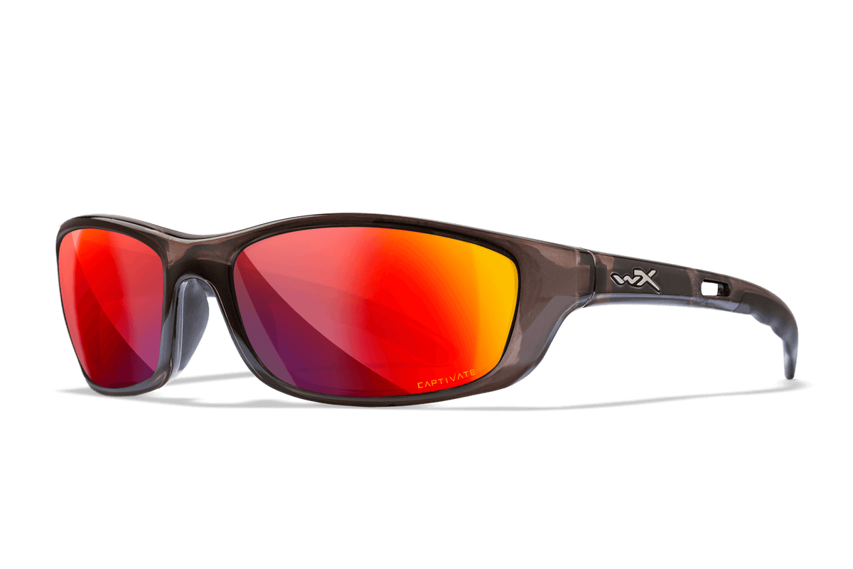 Wiley X P-17 Polarized Red Mirror Protective Sunglasses