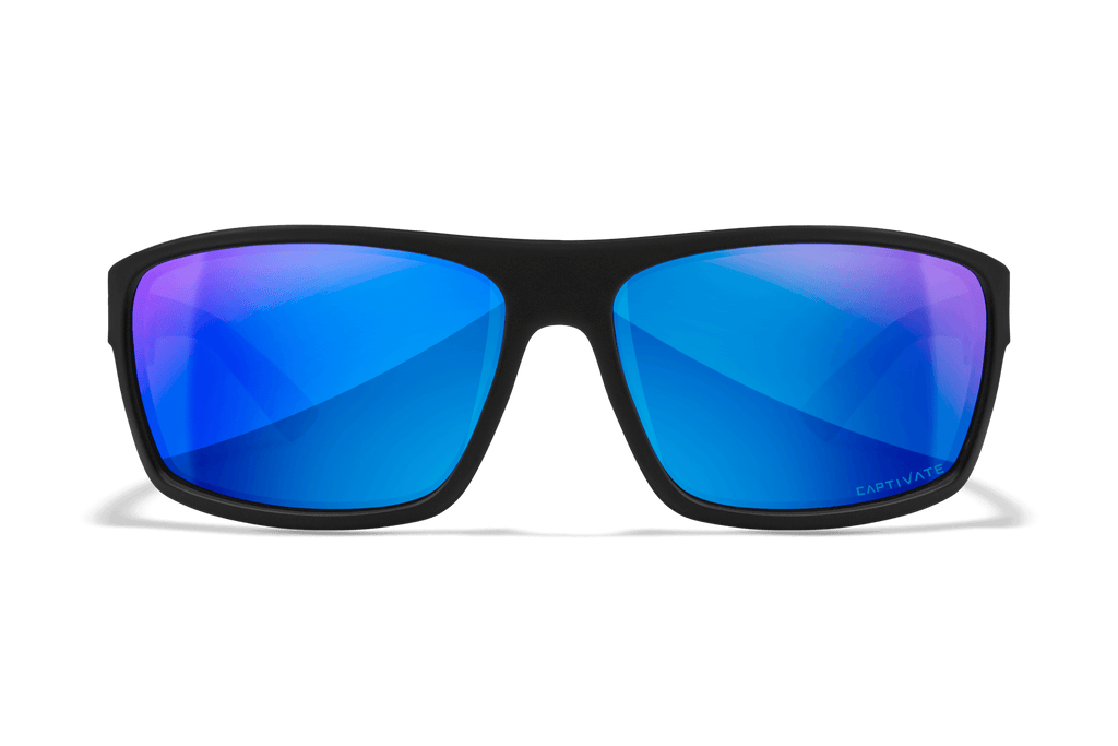 Wiley X Peak Polarized Blue Mirror Protective Sunglasses — Image 2