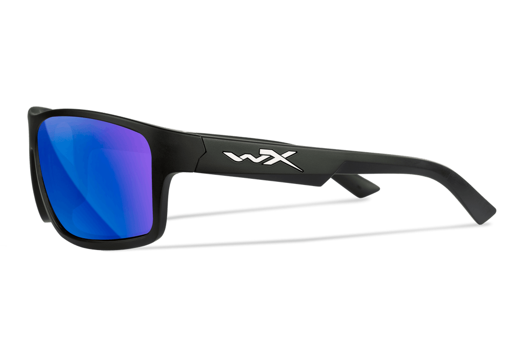 Wiley X Peak Polarized Blue Mirror Protective Sunglasses — Image 3