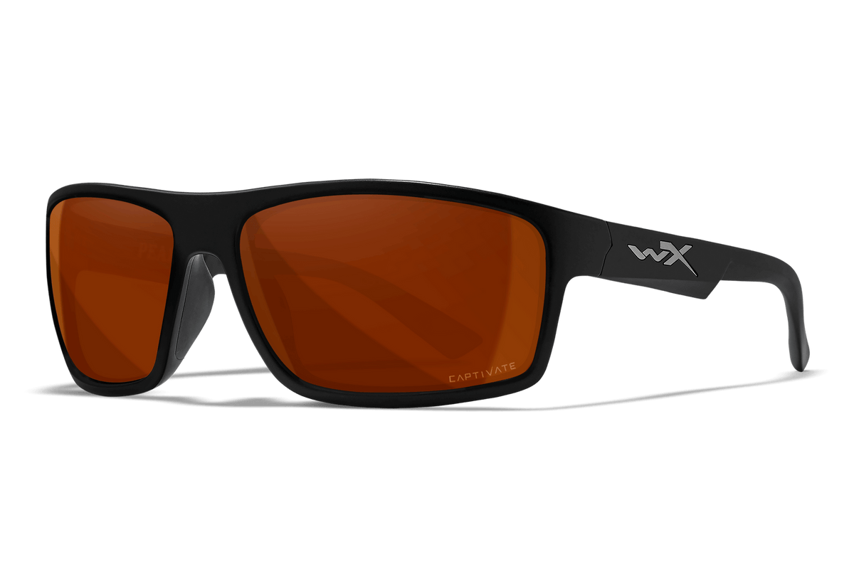 Wiley X Peak Polarized Copper Protective Sunglasses
