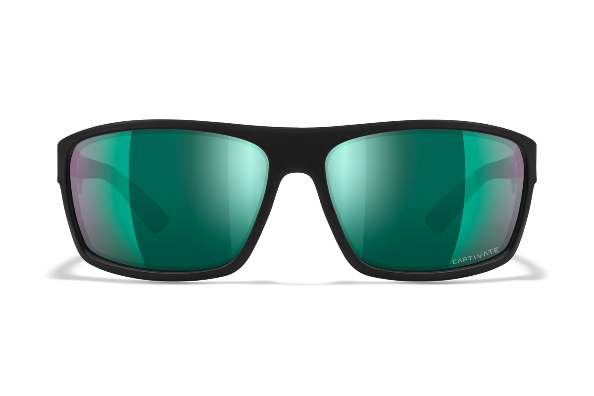 Wiley X Peak Polarized Green Mirror Protective Sunglasses — Image 2