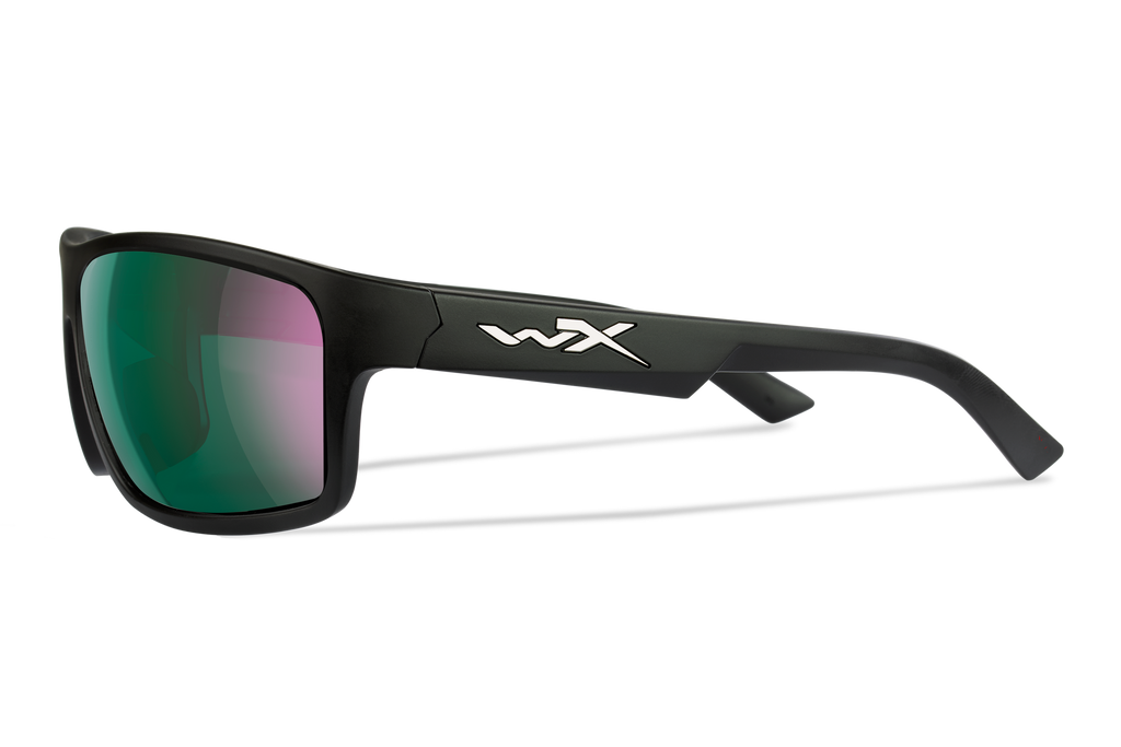 Wiley X Peak Polarized Green Mirror Protective Sunglasses — Image 3