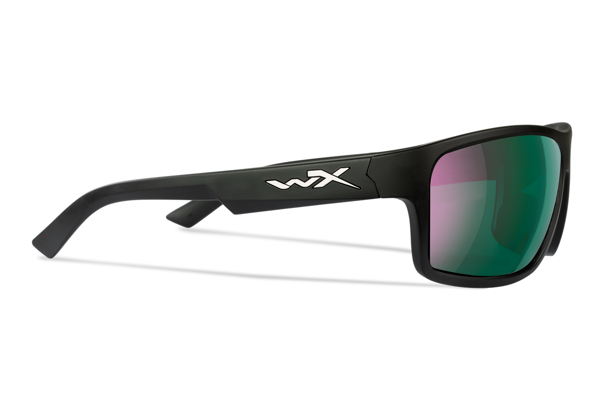 Wiley X Peak Polarized Green Mirror Protective Sunglasses — Image 4