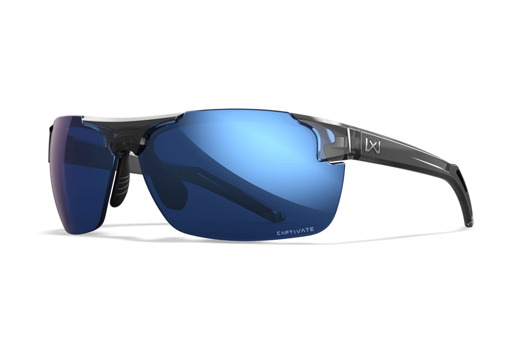 Wiley X Prime Polarized Blue Mirror Protective Sunglasses
