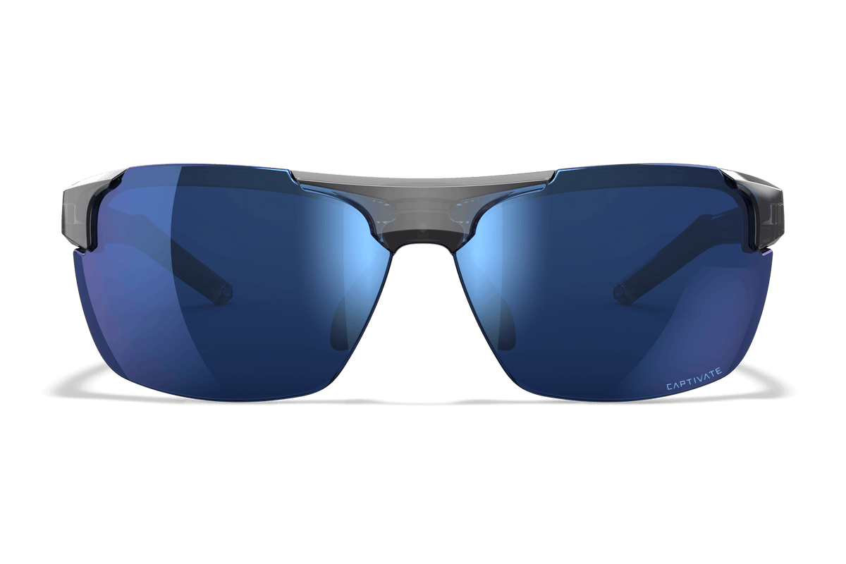 Wiley X Prime Polarized Blue Mirror Protective Sunglasses — Image 2