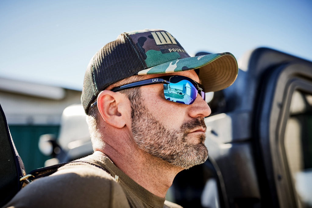 Wiley X Prime Polarized Blue Mirror Protective Sunglasses — Image 4