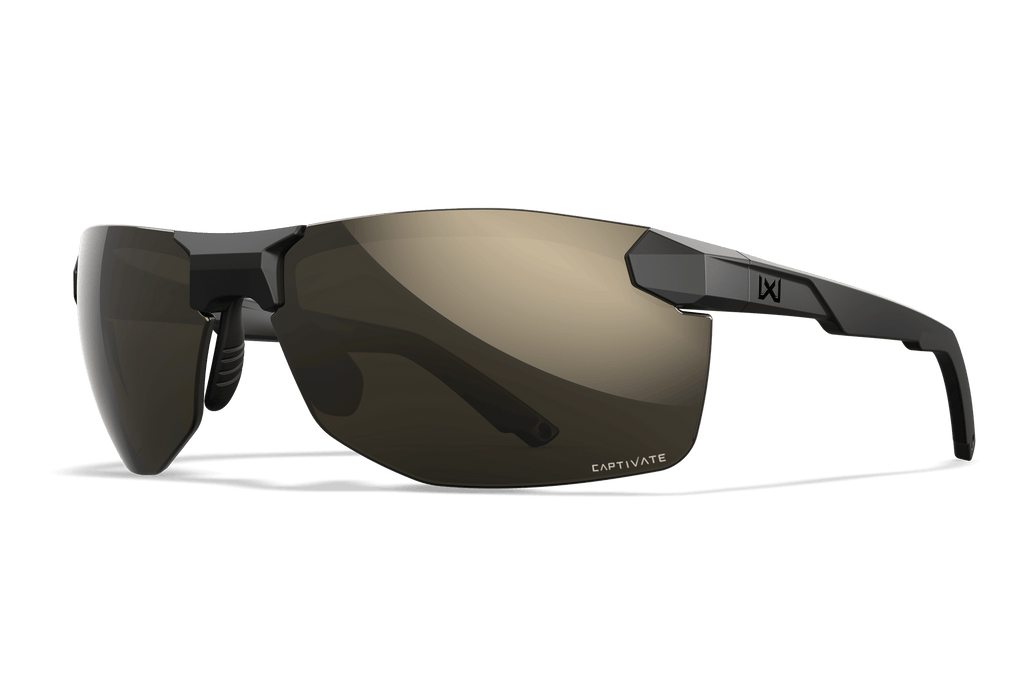 Wiley X Prime Polarized Tungsten Mirror Protective Sunglasses