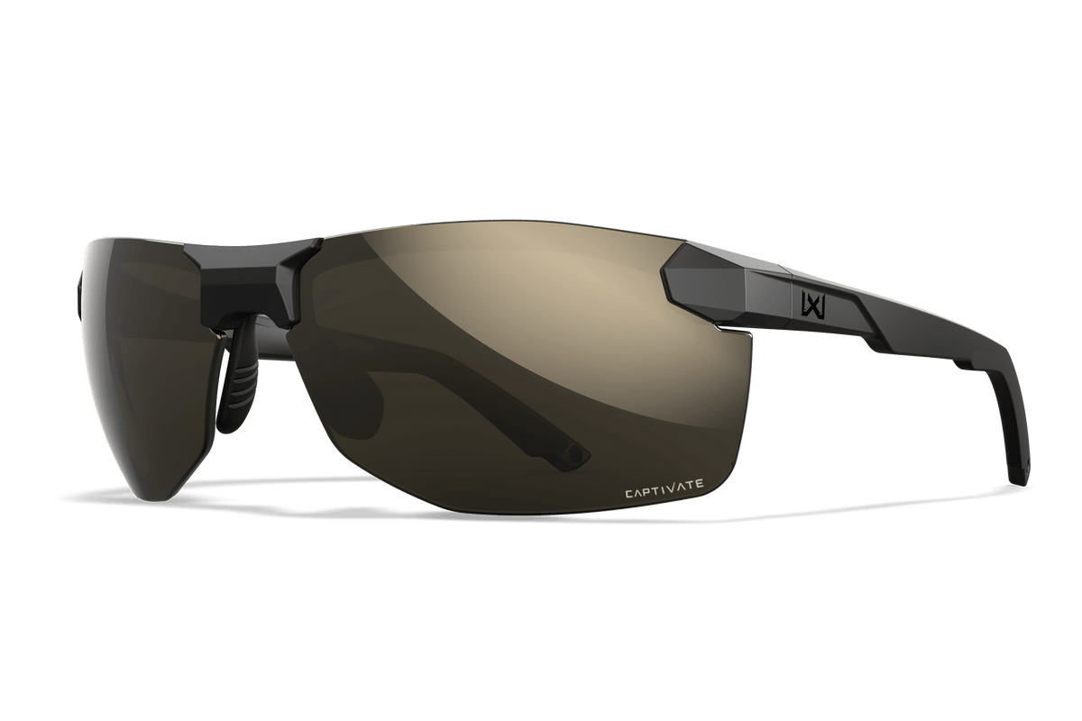 Wiley X Prime Polarized Tungsten Mirror Protective Sunglasses
