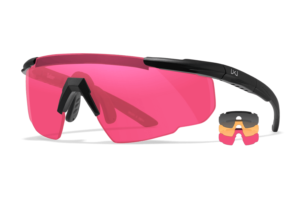 Wiley X Saber Advanced Grey Rust Vermillion Lens Kit