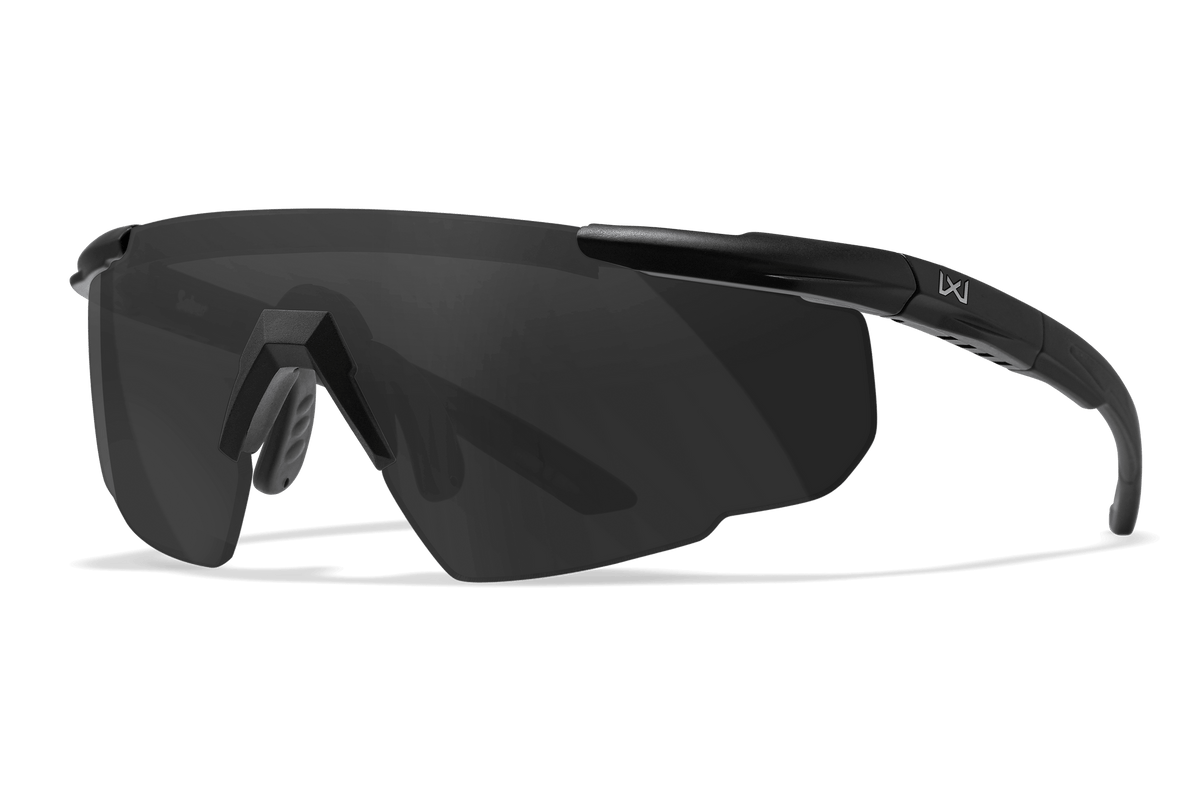 Wiley X Saber Advanced Smoke Grey Single-Lens Eyewear