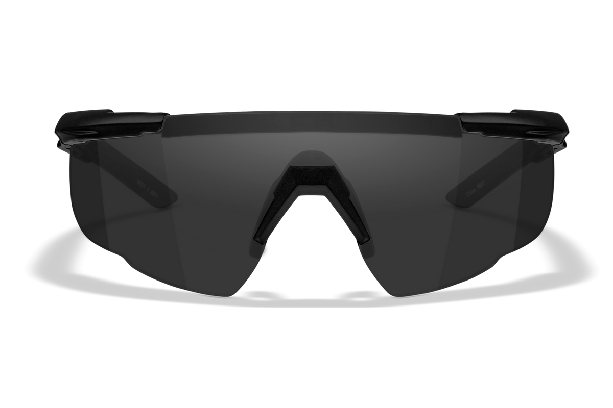 Wiley X Saber Advanced Smoke Grey Single-Lens Eyewear — Image 2