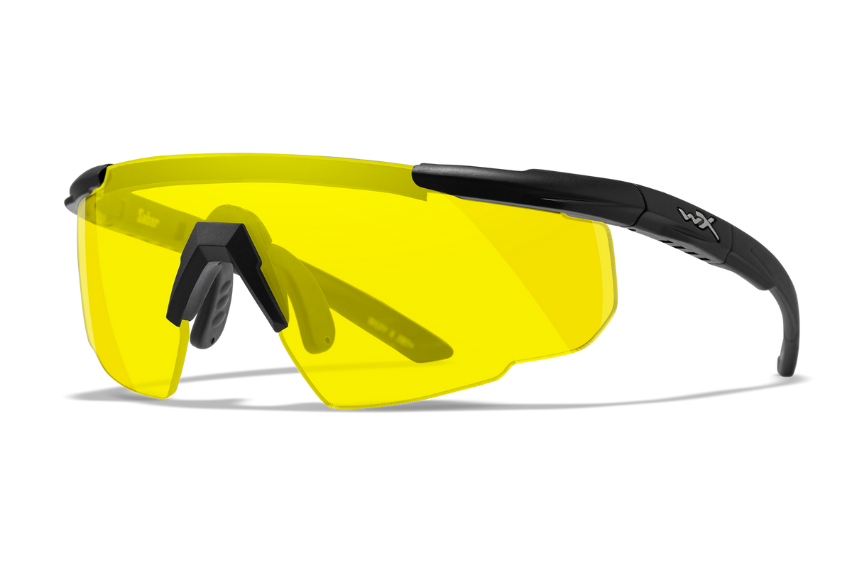 Wiley X Saber Advanced Pale Yellow Single-Lens Eyewear