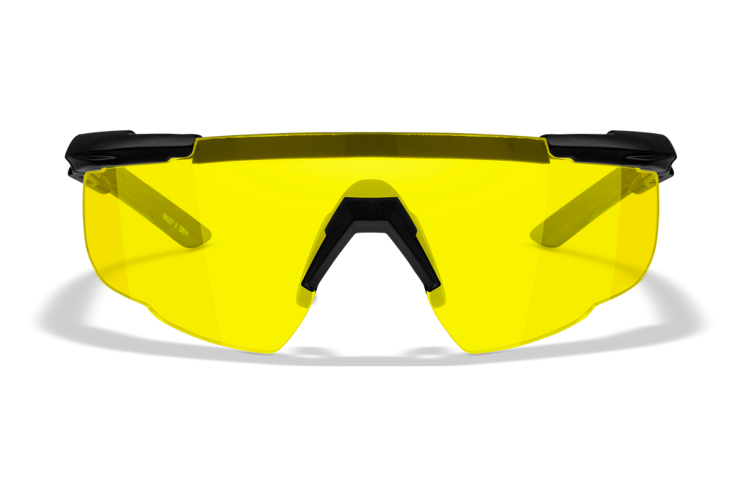 Wiley X Saber Advanced Pale Yellow Single-Lens Eyewear — Image 2