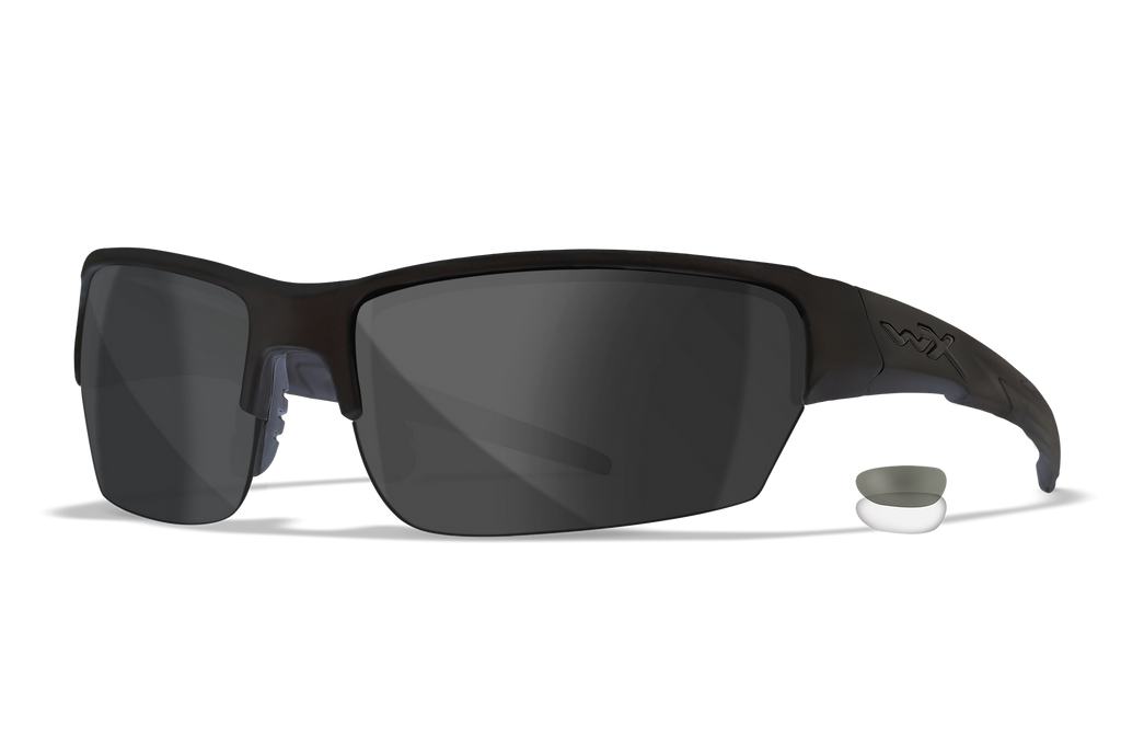 Wiley X Saint Smoke Grey and Clear Protective Eyewear