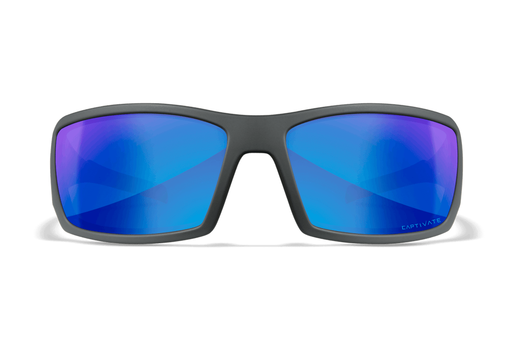 Wiley X Twisted Polarized Blue Mirror Protective Sunglasses — Image 2