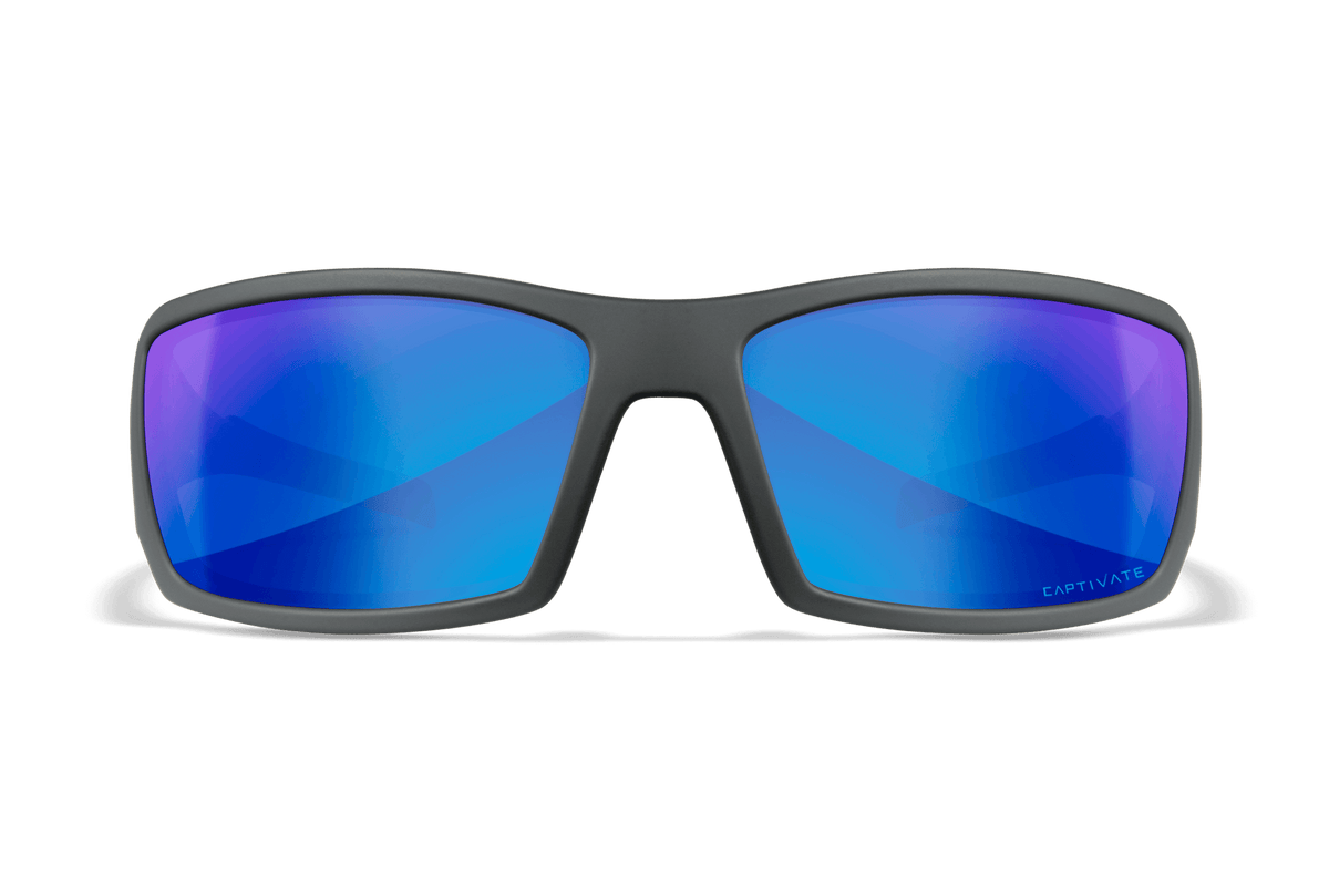 Wiley X Twisted Polarized Blue Mirror Protective Sunglasses — Image 2