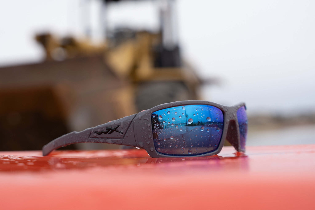 Wiley X Twisted Polarized Blue Mirror Protective Sunglasses — Image 5