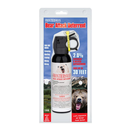 FRONTIERSMAN Bear Spray and Attack Deterrent 7.9 oz