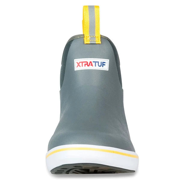 XtraTuf Ankle Deck Boot Gray/Yellow
