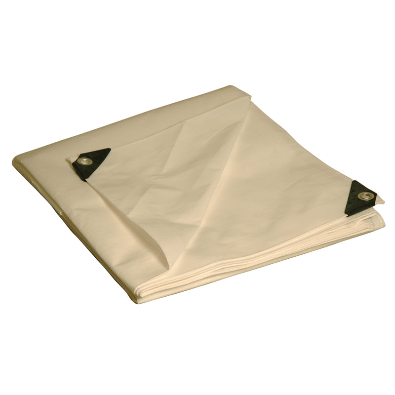 Foremost Dry Top 10 x 15 ft White Heavy-Duty Poly Tarp